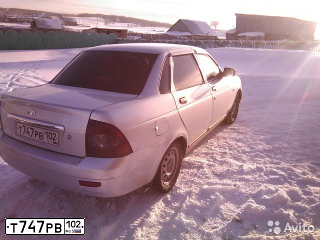 Фото автомобиля LADA PRIORA, 2008 — госномер Е196ТС156. Цвет: Светло-серебристый металик