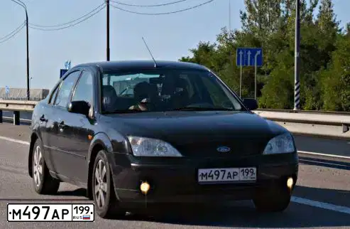 Фото автомобиля FORD MONDEO, 2003 — госномер О006ТЕ123. Цвет: ЧЕРНЫЙ