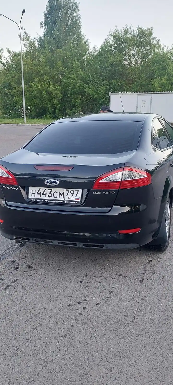 Фото автомобиля FORD MONDEO, 2009 — госномер О134УТ69. Цвет: ЧЕРНЫЙ