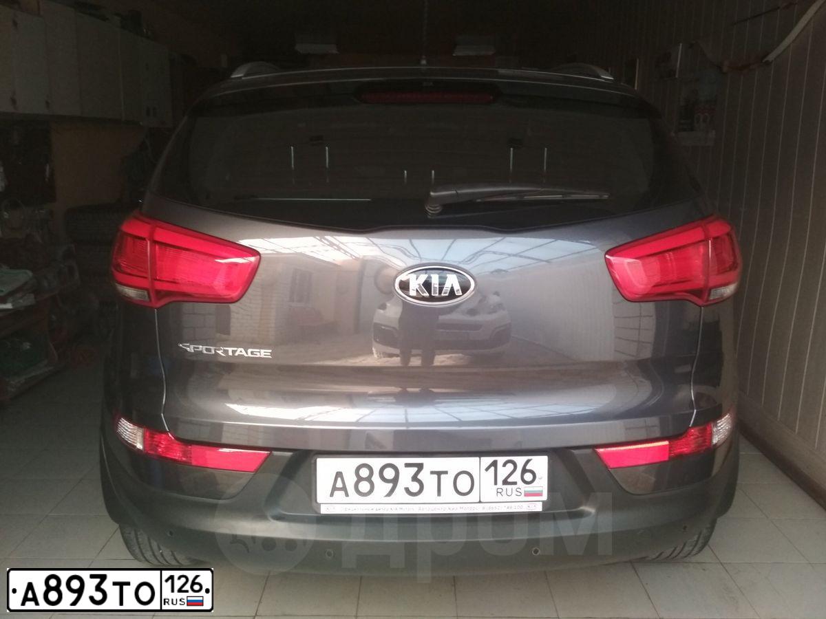 Фото автомобиля KIA SPORTAGE, 2015 — госномер Р356КС07. Цвет: СЕРЫЙ