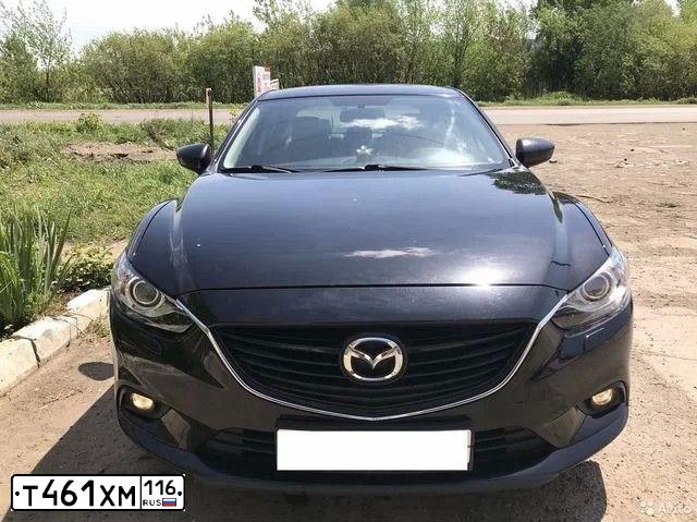 Фото автомобиля MAZDA 6, 2014 — госномер О094КС18. Цвет: ЧЕРНЫЙ