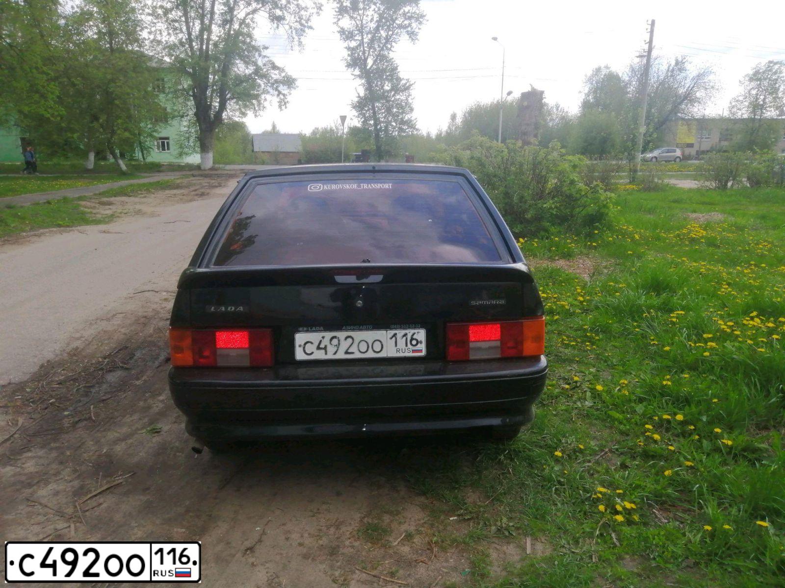 Фото автомобиля LADA 2114, 2011 — госномер Х108АР71. Цвет: СИНЕ-ЧЕРНЫЙ