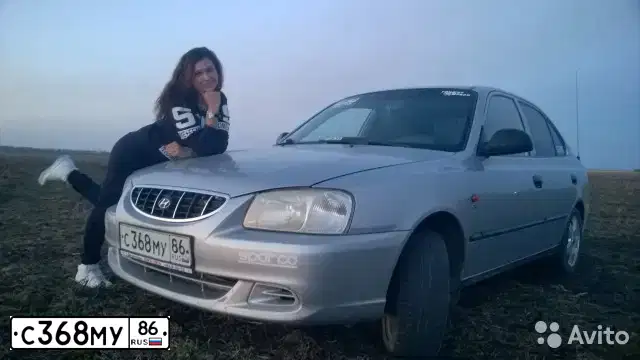 Фото автомобиля TAGAZ ACCENT, 2003 — госномер С368МУ86. Цвет: СЕРЕБРИСТЫЙ
