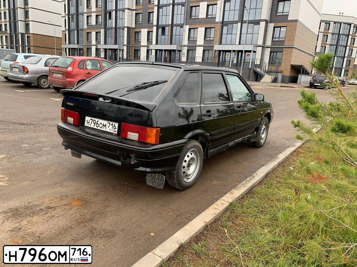 Фото автомобиля LADA 2114 SAMARA, 2011 — госномер Н796ОМ716. Цвет: Сине-Черный