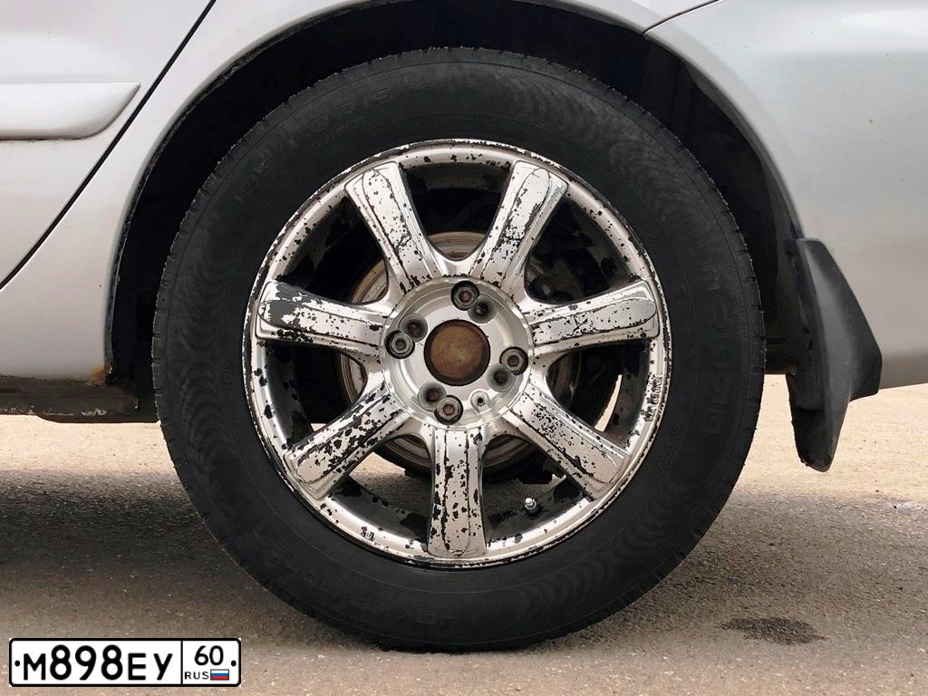 Фото автомобиля MITSUBISHI LANCER, 2005 — госномер Н613СР198