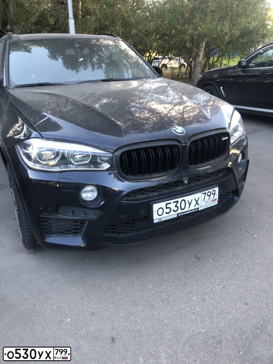 Фото автомобиля BMW X5M, 2016 — госномер М920АЕ790. Цвет: ЧЕРНЫЙ