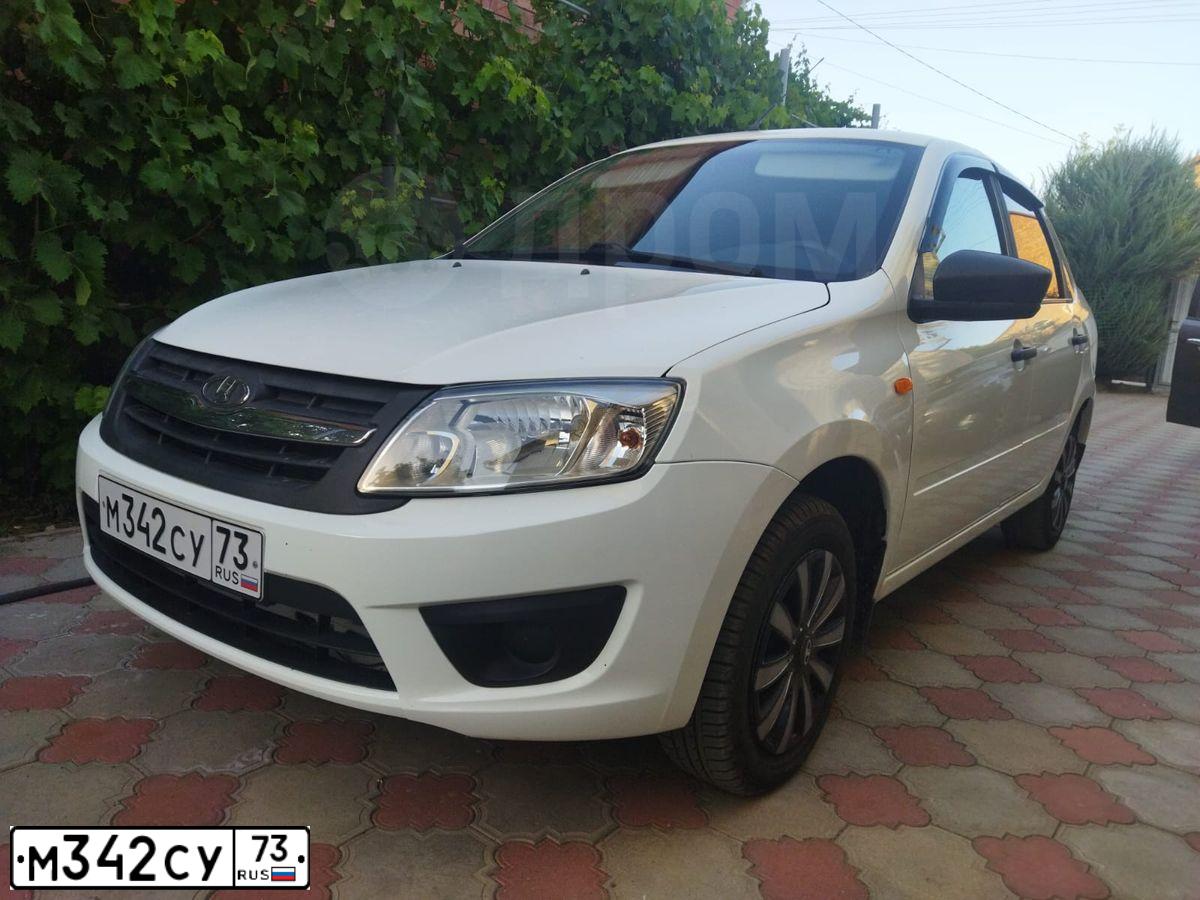 Фото автомобиля LADA 2190 GRANTA, 2016 — госномер М342СУ73