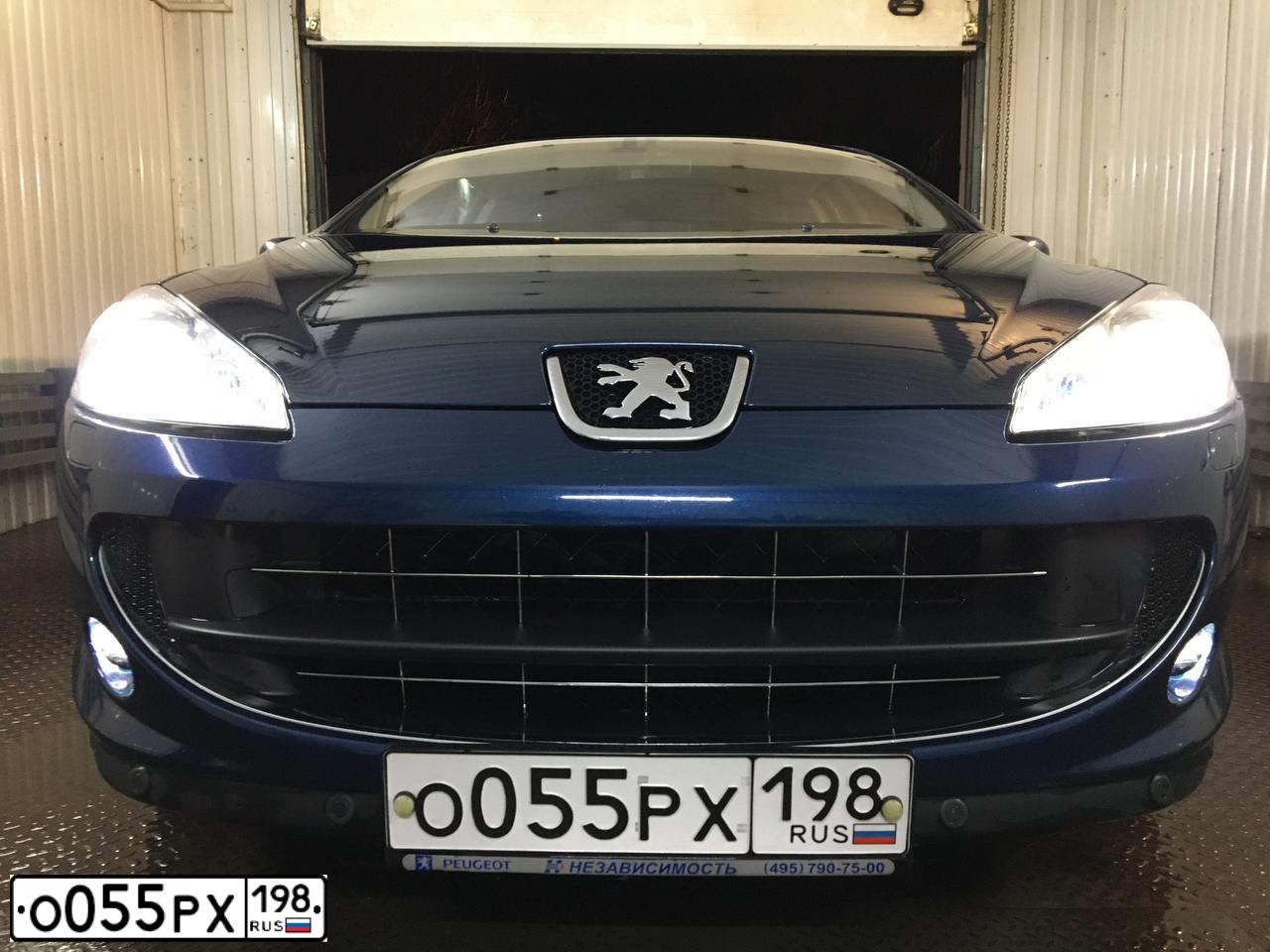 Фото автомобиля PEUGEOT 407, 2008 — госномер Т617ХС152. Цвет: сине-зеленый