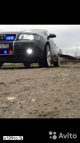 Фото автомобиля AUDI A4, 2002 — госномер К129ТО95. Цвет: ЗЕЛЕНЫЙ