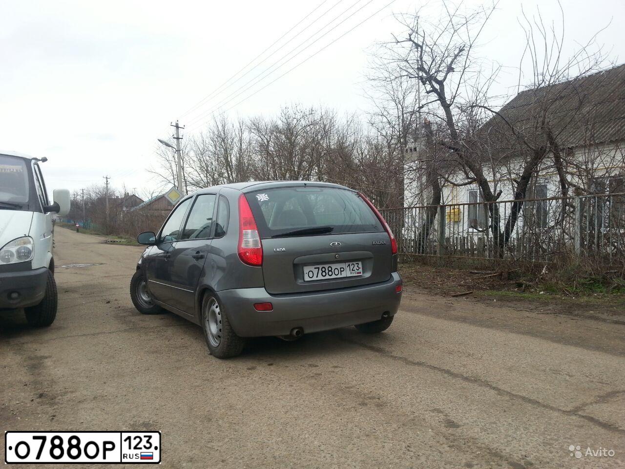 Фото автомобиля LADA 1119 KALINA, 2009 — госномер О788ОР123. Цвет: ТЕМНО-СЕРЫЙ МЕТАЛЛИК