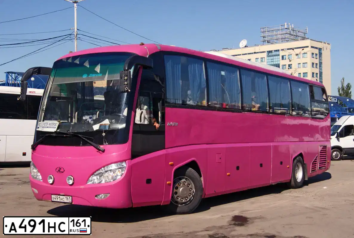 Фото автомобиля ROAZ 5239, 2011 — госномер А491НС161. Цвет: РОЗОВЫЙ