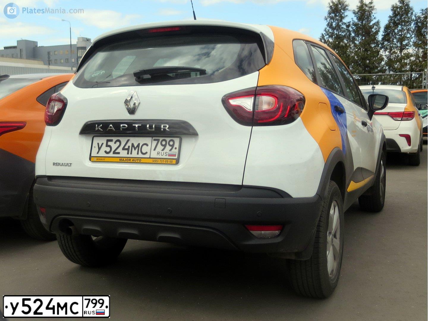 Фото автомобиля RENAULT KAPTUR, 2018 — госномер У898ВМ181