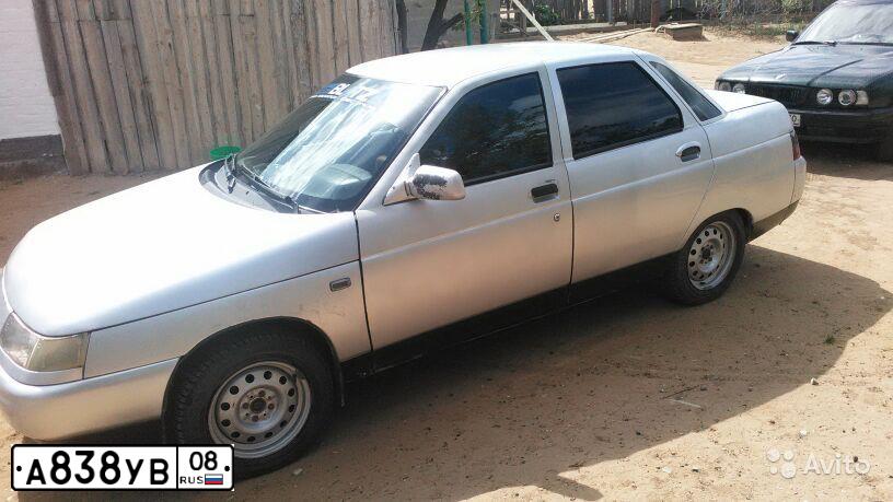Фото автомобиля LADA 2110, 2003 — госномер А838УВ08. Цвет: СЕРЕБРИСТЫЙ