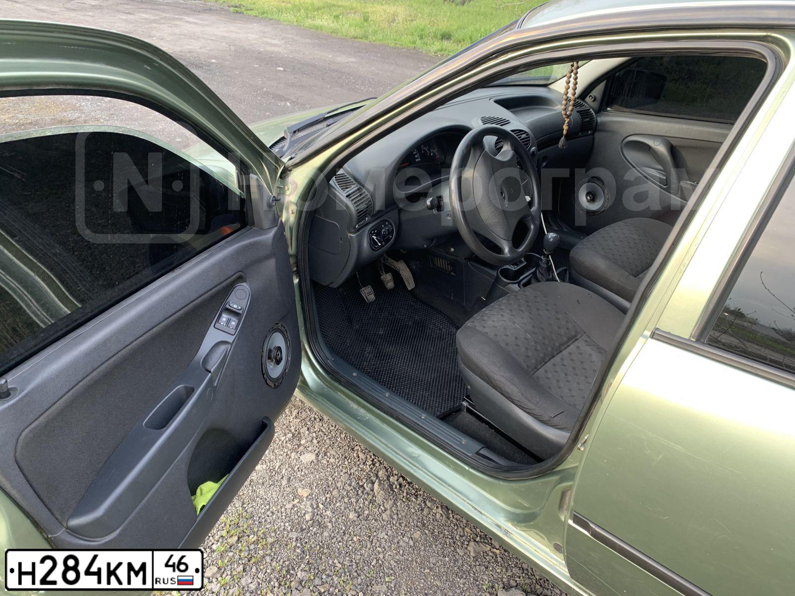 Фото автомобиля LADA 1119 KALINA, 2011 — госномер Н284КМ46. Цвет: СВЕТЛО-ЗЕЛЕНЫЙ