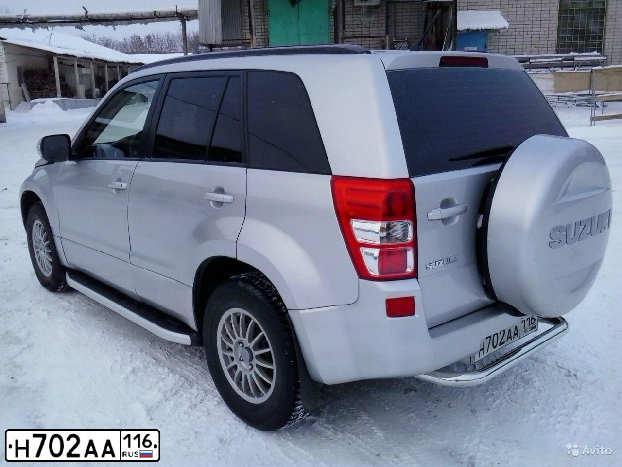 Фото автомобиля SUZUKI /GRAND/ VITARA, 2008 — госномер Н702АА116. Цвет: СЕРЕБРИСТЫЙ