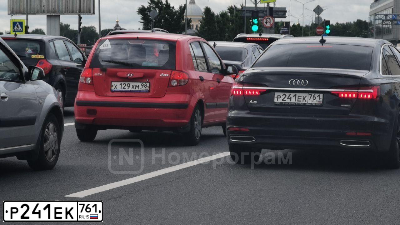 Фото автомобиля AUDI A6, 2020 — госномер А022РХ36