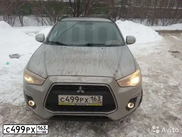 Фото автомобиля MITSUBISHI ASX, 2012 — госномер К131ВР193. Цвет: СЕРЕБРИСТЫЙ