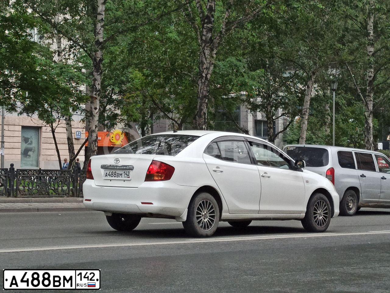 Фото автомобиля Тойота Аллион, 2003 — госномер А488ВМ142