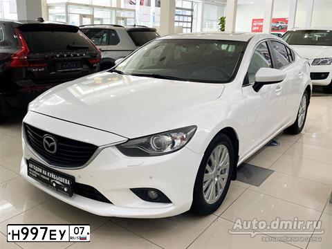 Фото автомобиля MAZDA 6, 2013 — госномер Х954ЕА152. Цвет: Белый