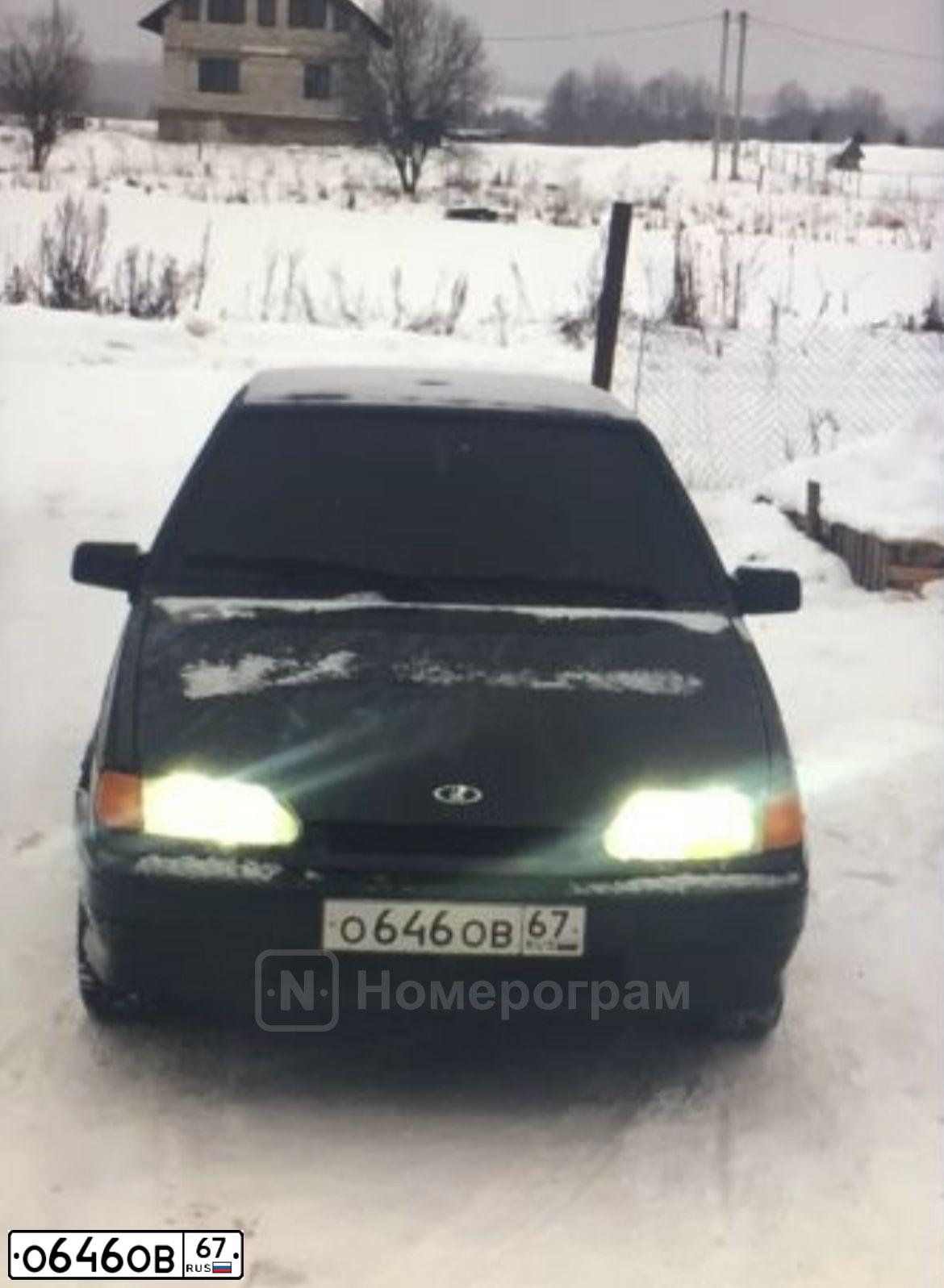 Фото автомобиля FORD D FOCUS, 2011 — госномер О646ОВ67. Цвет: Темно-синий