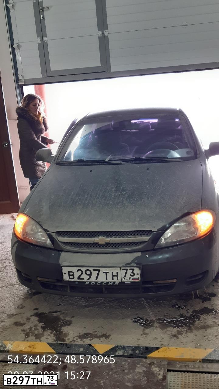 Фото автомобиля CHEVROLET LACETTI, 2008 — госномер С911РН73. Цвет: ЧЕРНЫЙ