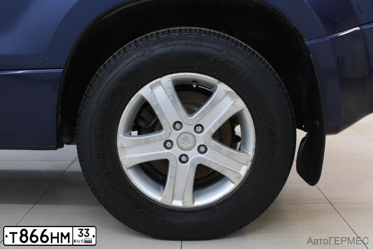 Фото автомобиля SUZUKI /GRAND/ VITARA, 2014 — госномер О367УН790. Цвет: синий