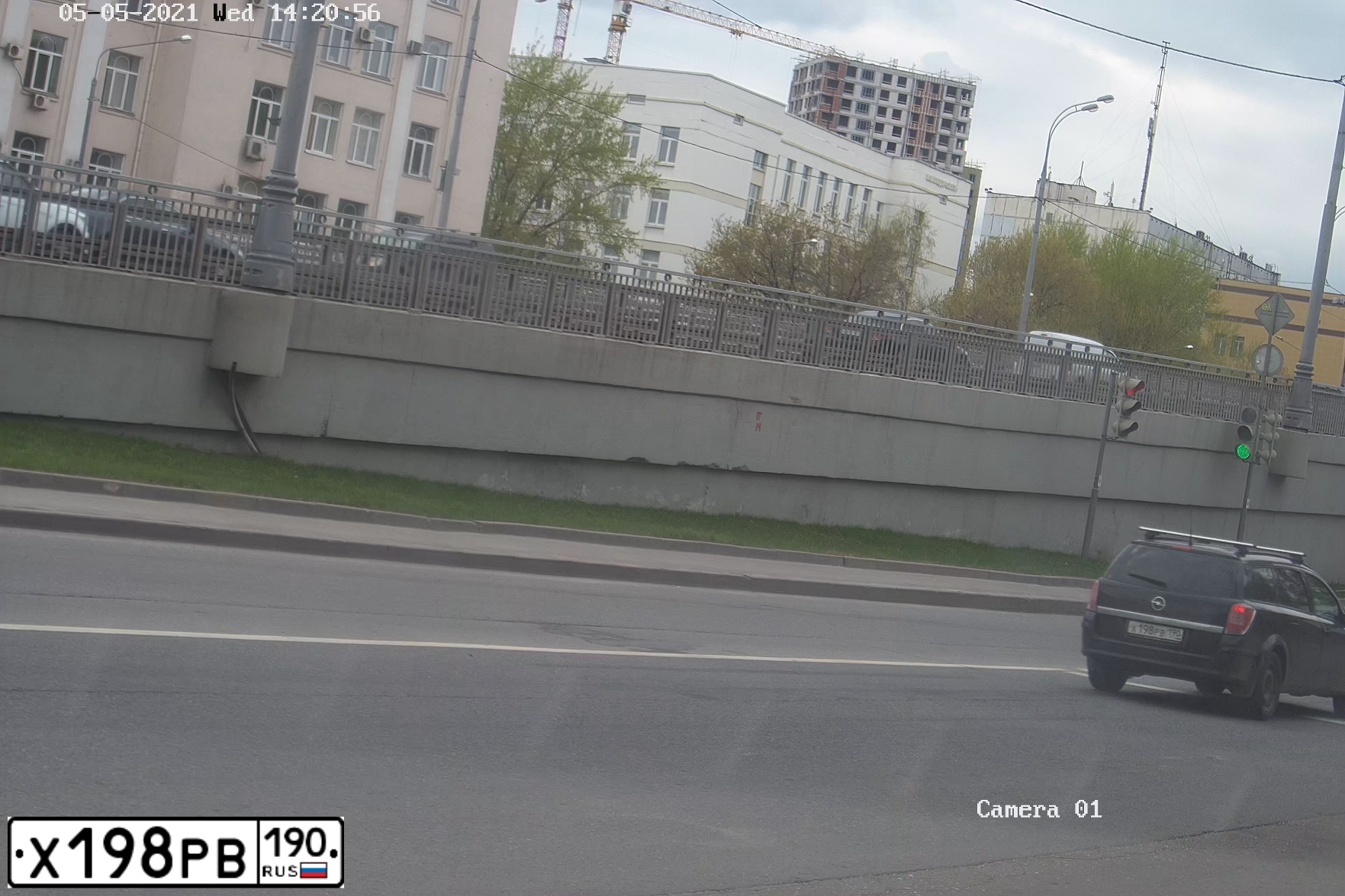 Фото автомобиля OPEL ASTRA, 2011 — госномер Х198РВ190. Цвет: ЧЕРНЫЙ