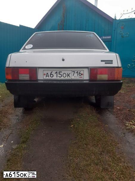 Фото автомобиля LADA 2109 SAMARA, 2003 — госномер Н613МЕ73. Цвет: Светло-серебристый металик