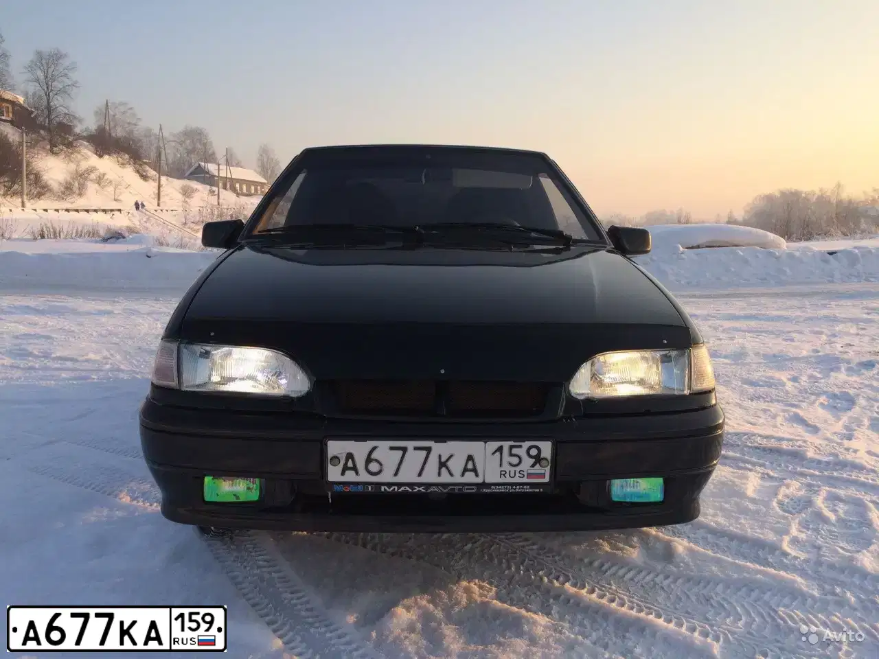 Фото автомобиля LADA 2114 SAMARA, 2011 — госномер М247УЕ35. Цвет: Сине-Черный
