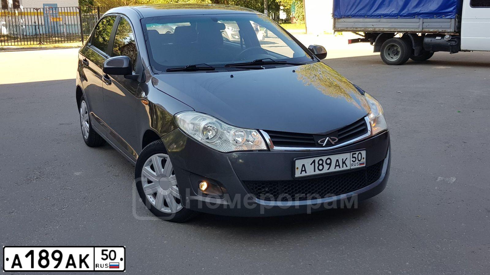 Фото автомобиля CHERY A13, 2012 — госномер У351УМ790