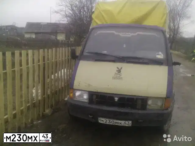 Фото автомобиля GAZ 3302 EL, 1995 — госномер М230МХ43. Цвет: ТЕМНО-СИНИЙ
