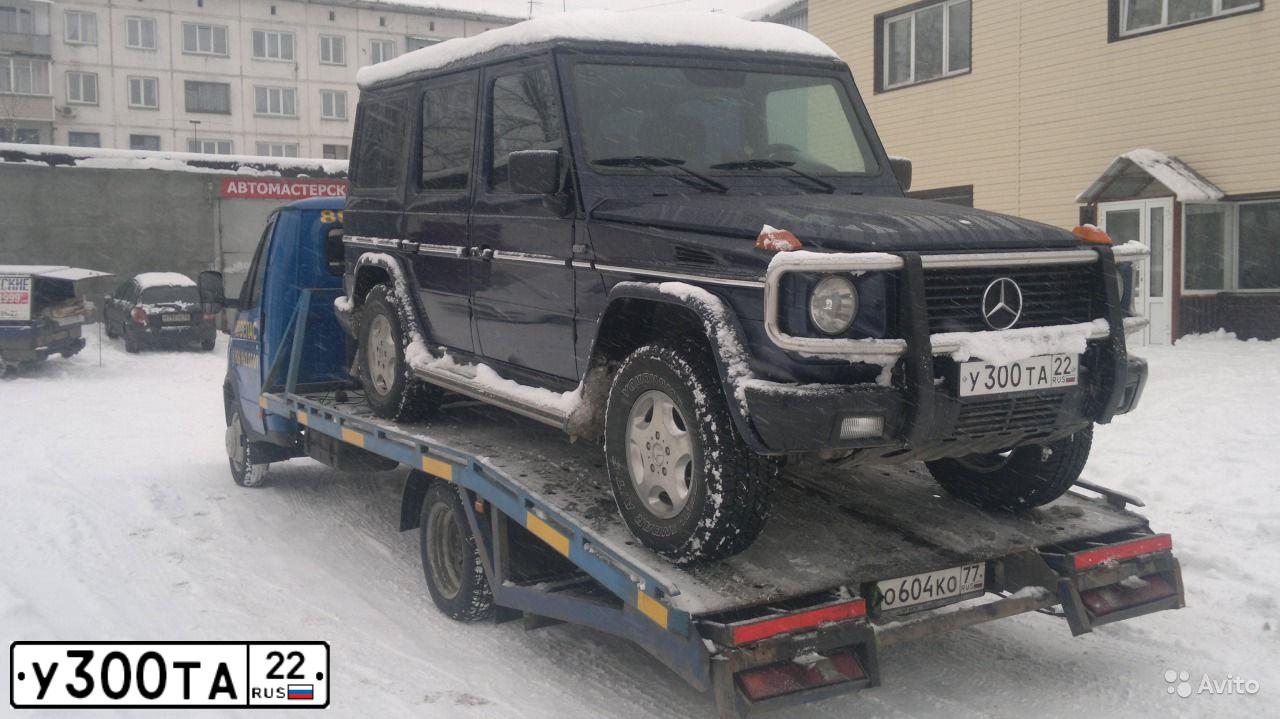Фото автомобиля MERCEDES G-KLASSE, 1997 — госномер У300ТА22. Цвет: ТЕМНО-СИНИЙ
