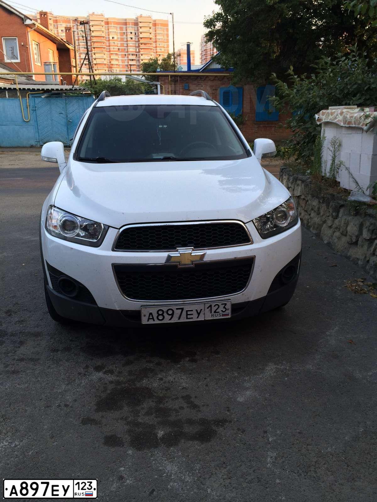 Фото автомобиля CHEVROLET CAPTIVA, 2012 — госномер Р887НМ68
