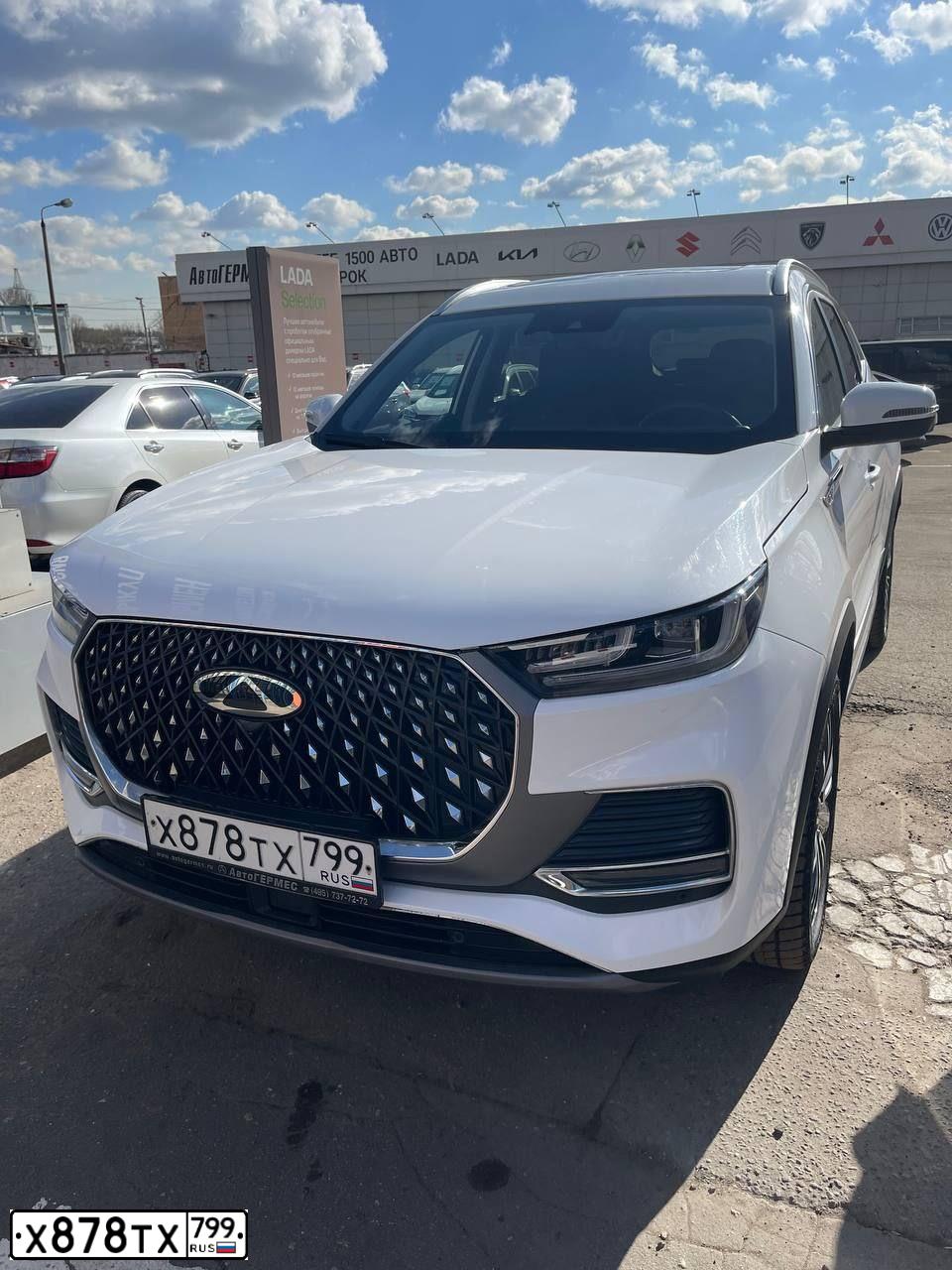 Фото автомобиля CHERY TIGGO 7 PRO MAX, 2023 — госномер К372ВМ550