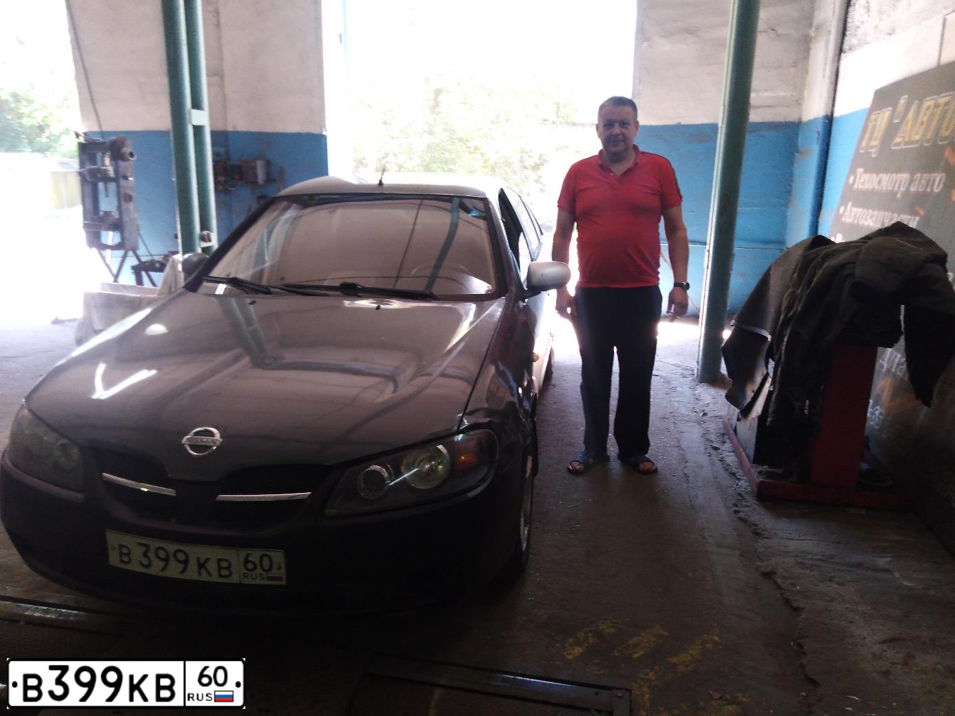 Фото автомобиля NISSAN ALMERA, 2005 — госномер В156ТН37. Цвет: СЕРЫЙ