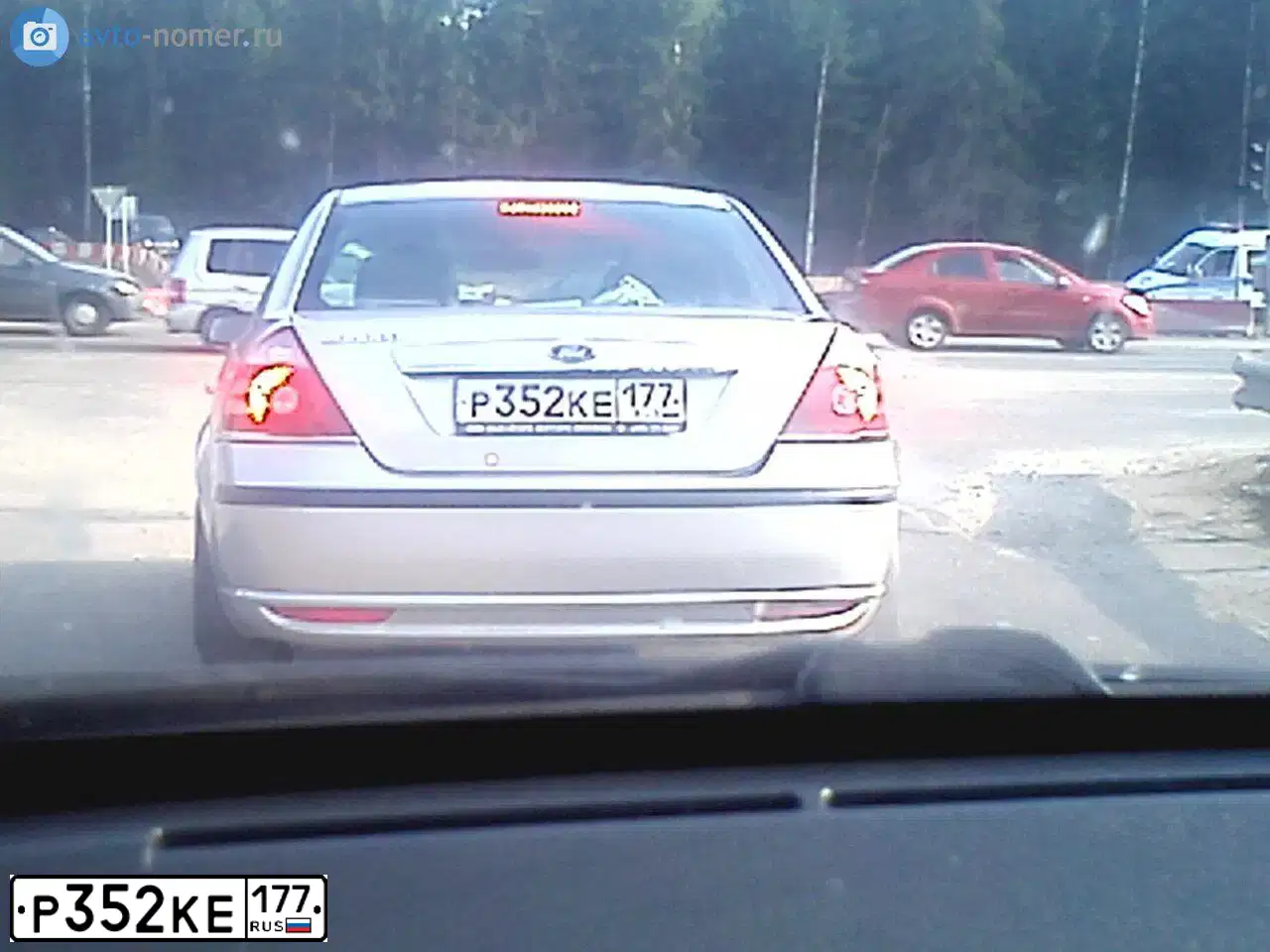 Фото автомобиля FORD MONDEO, 2006 — госномер Р352КЕ177. Цвет: СЕРЫЙ МЕТАЛЛИК
