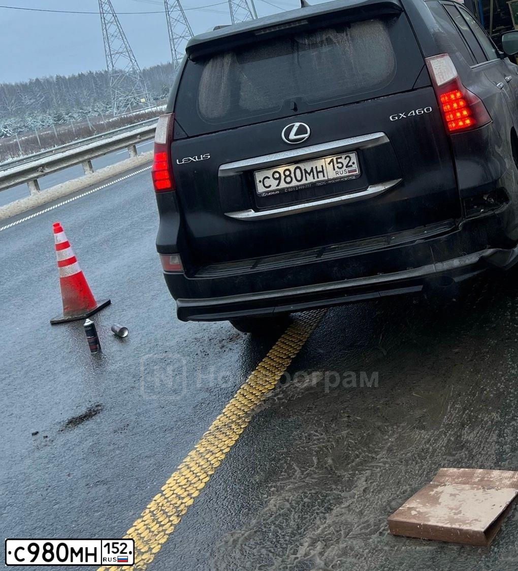 Фото автомобиля LEXUS GX, 2019 — госномер С980МН152. Цвет: ЧЕРНЫЙ