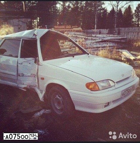 Фото автомобиля LADA 2114 SAMARA, 2013 — госномер О977НТ47. Цвет: БЕЛЫЙ