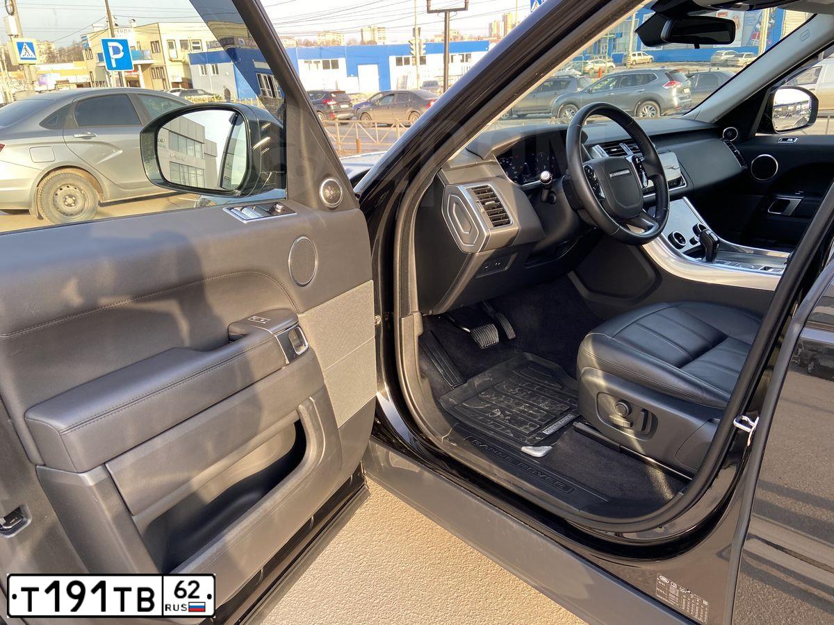 Фото автомобиля LANDROVER RANGE ROVER SPORT, 2019 — госномер В436ЕН797. Цвет: ЧЕРНЫЙ