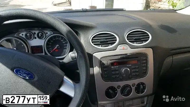 Фото автомобиля FORD FOCUS, 2011 — госномер К527УВ159. Цвет: ЧЕРНЫЙ