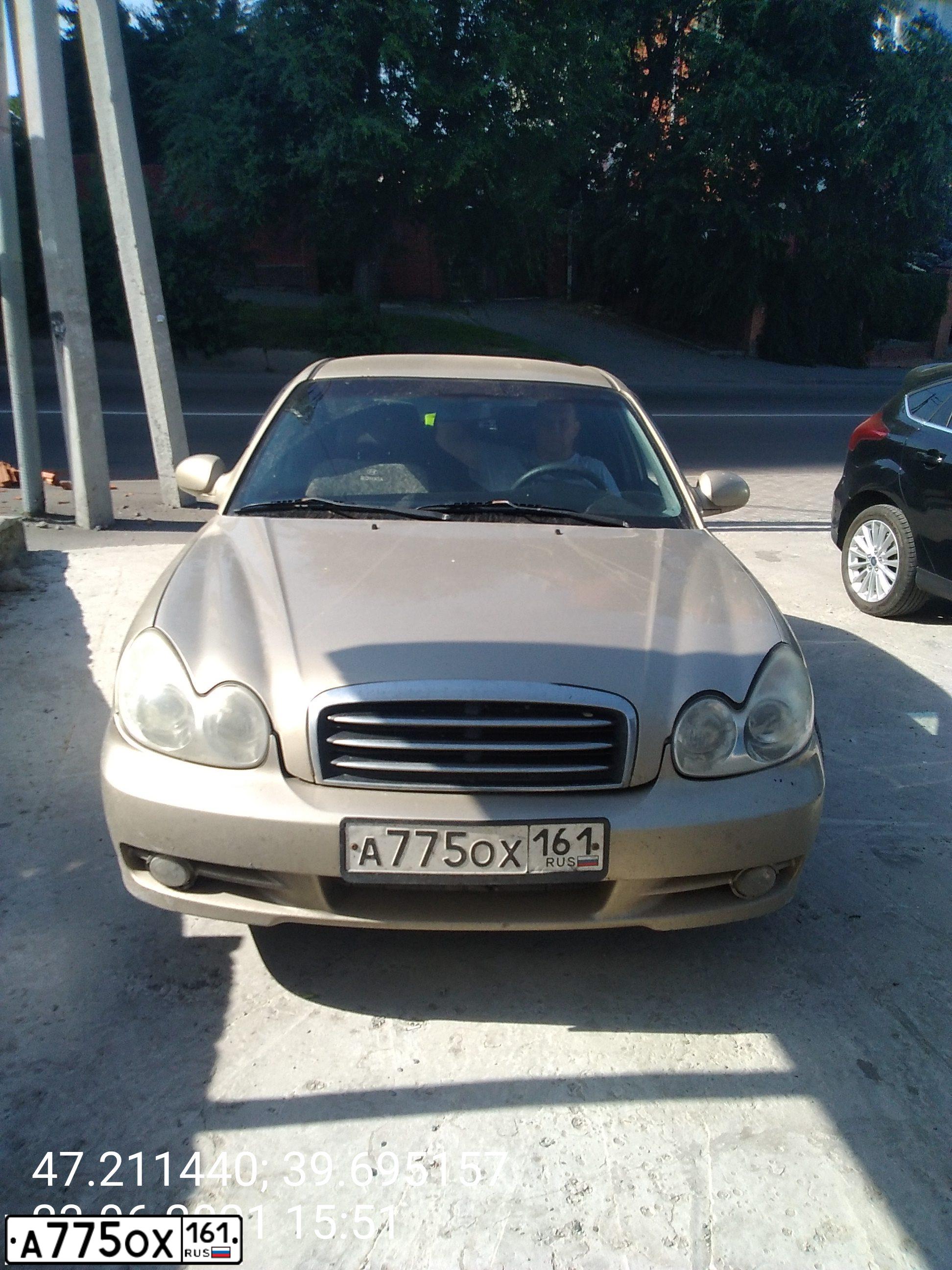 Фото автомобиля TAGAZ SONATA, 2007 — госномер А775ОХ161. Цвет: БЕЖЕВЫЙ