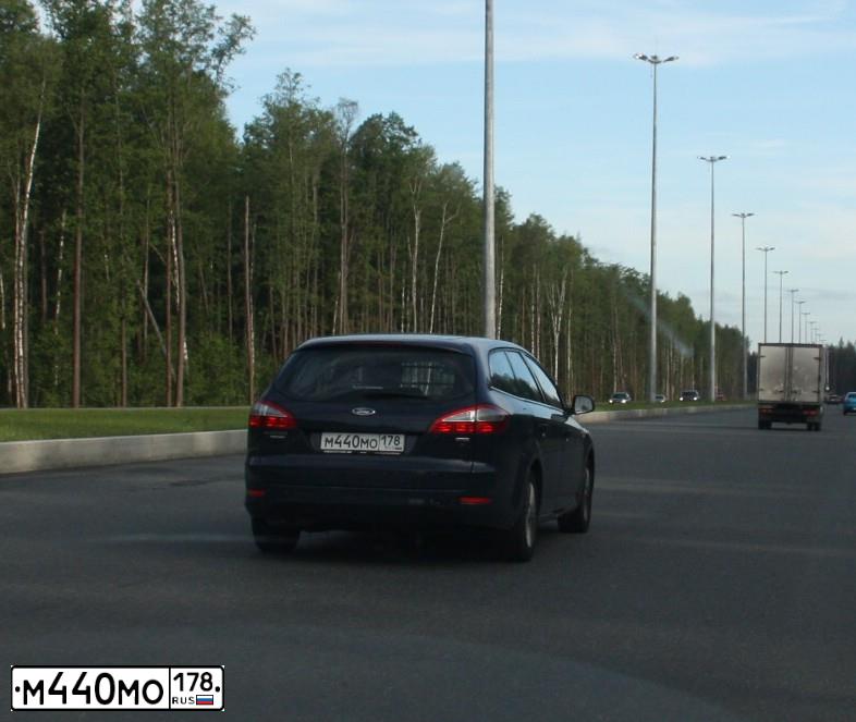 Фото автомобиля FORD MONDEO, 2008 — госномер М440МО178. Цвет: ТЕМНО-СИНИЙ