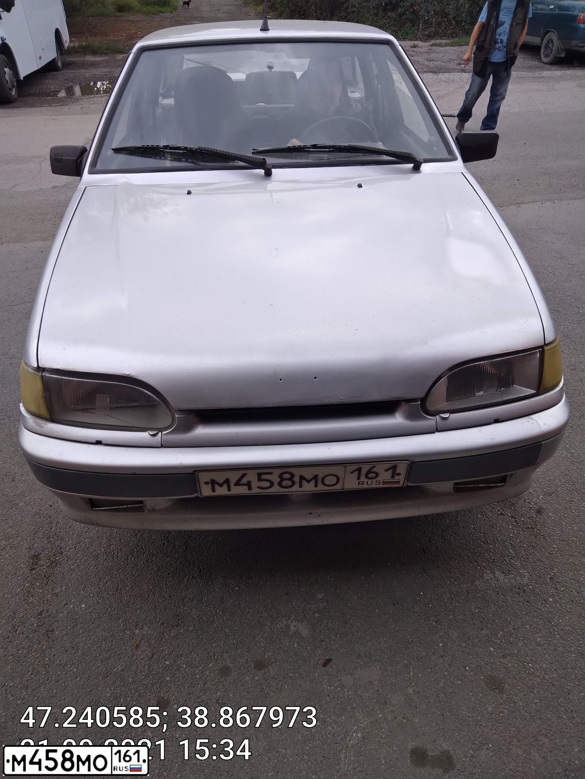 Фото автомобиля LADA 2114 SAMARA, 2003 — госномер М458МО161. Цвет: СВЕТЛО-СЕРЕБРИСТЫЙ  МЕТАЛЛИК