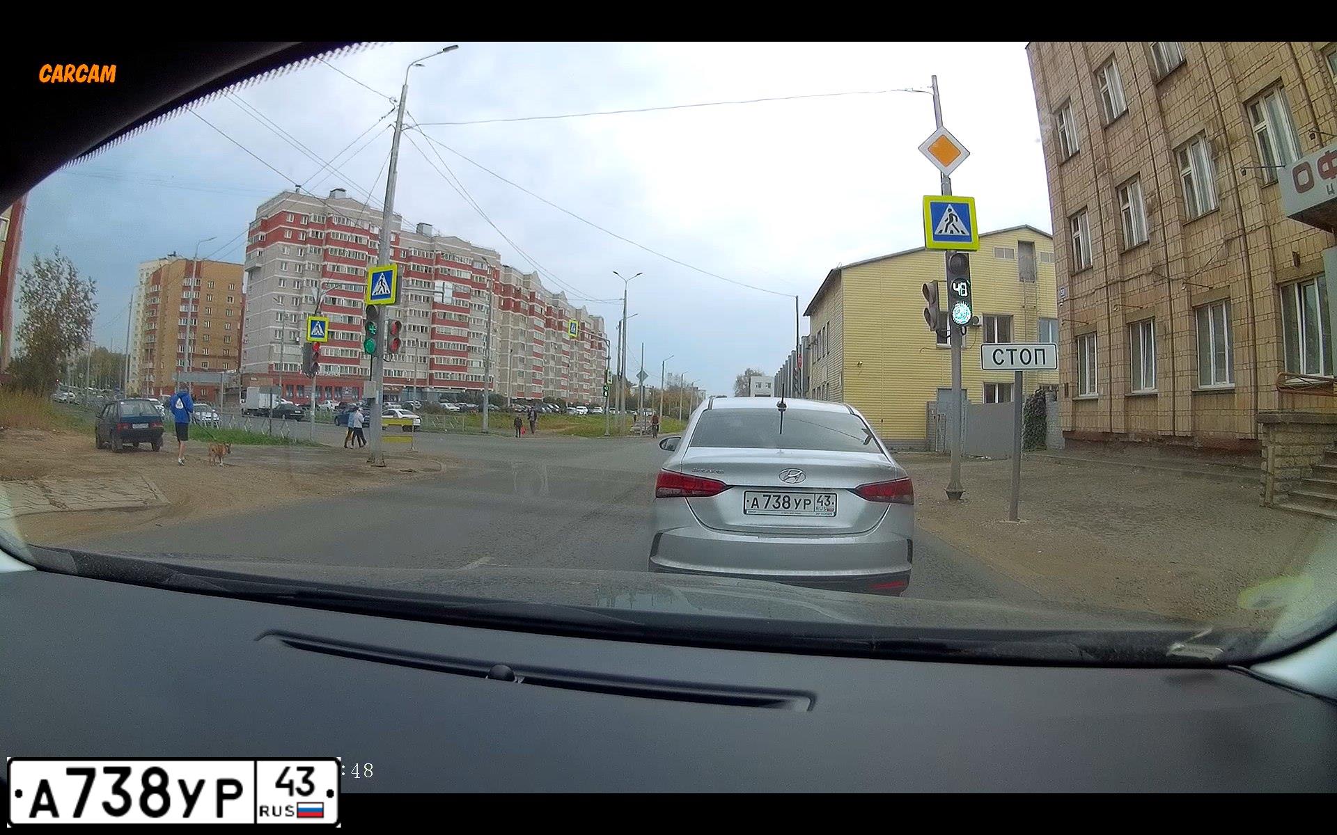 Фото автомобиля LADA 2192 KALINA, 2013 — госномер А736УР43. Цвет: СВЕТЛО-ЗЕЛЕНЫЙ