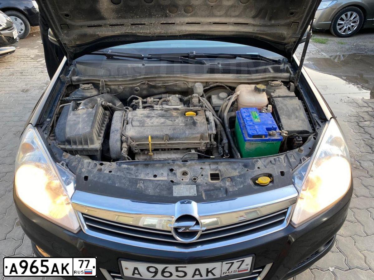 Фото автомобиля OPEL ASTRA, 2012 — госномер Н700УО716. Цвет: ЧЕРНЫЙ