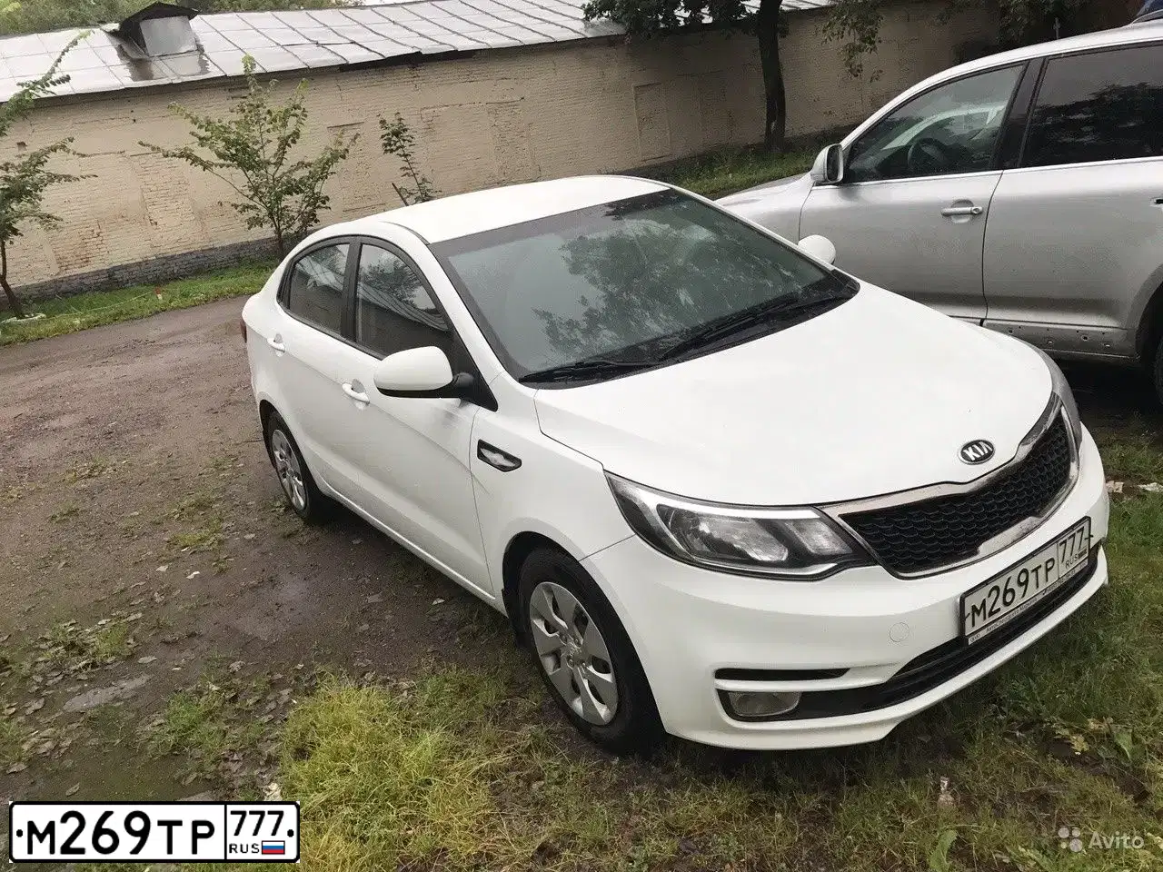 Фото автомобиля KIA RIO, 2016 — госномер М202ТР13
