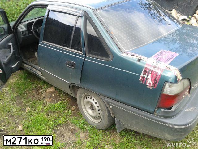 Фото автомобиля DAEWOO NEXIA, 2005 — госномер А357ХМ190. Цвет: ЗЕЛЕНЫЙ СВЕТЛЫЙ