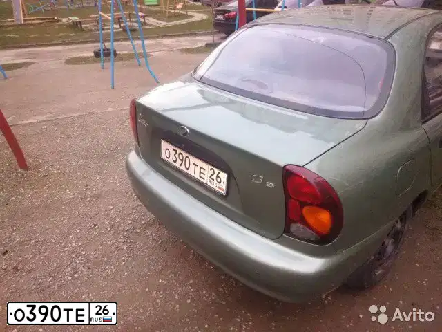 Фото автомобиля ZAZ CHANCE, 2010 — госномер О390ТЕ26. Цвет: БАМБУКОВЫЙ