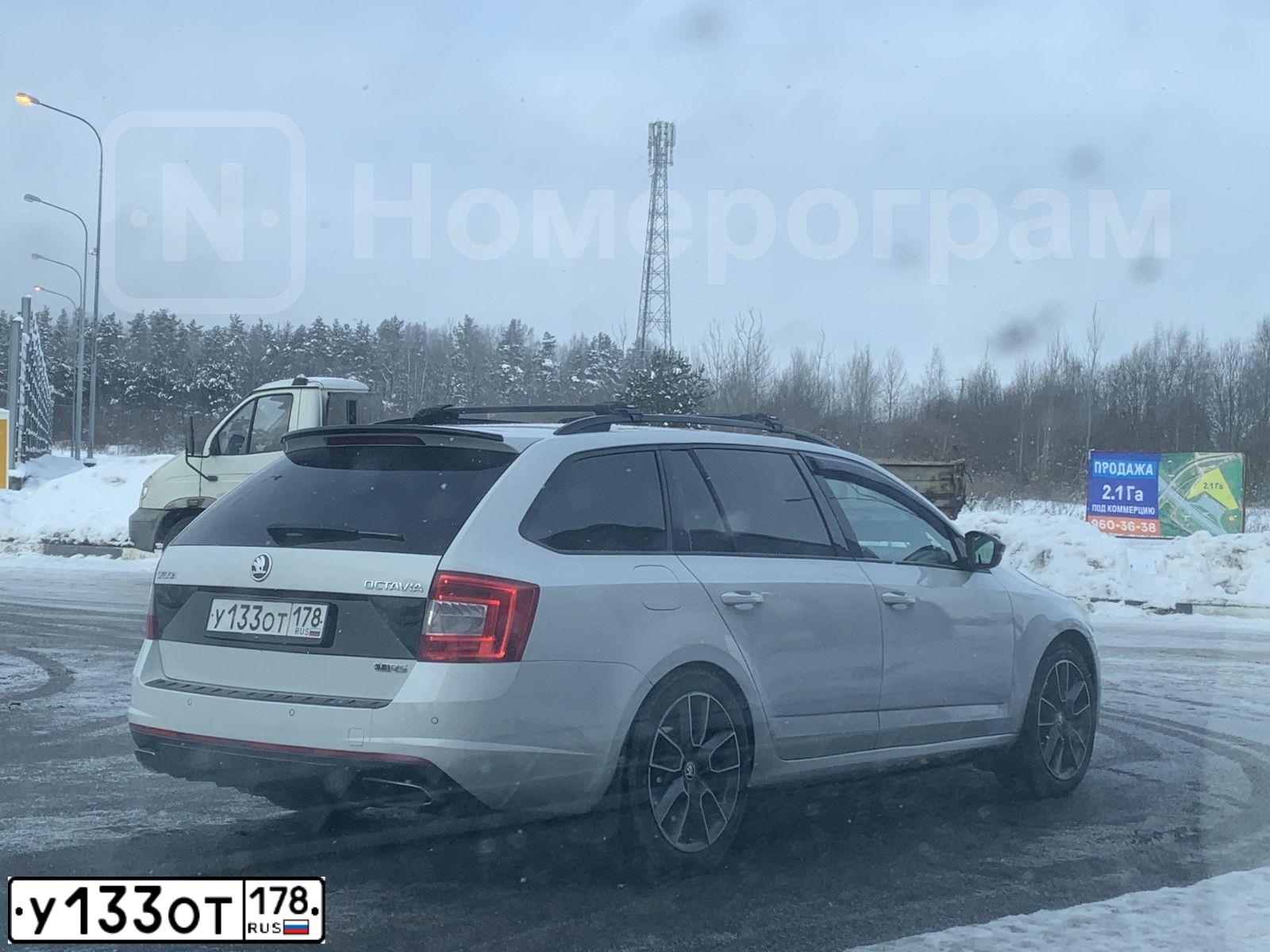 Фото автомобиля SKODA OCTAVIA, 2016 — госномер А267МВ57. Цвет: Белый