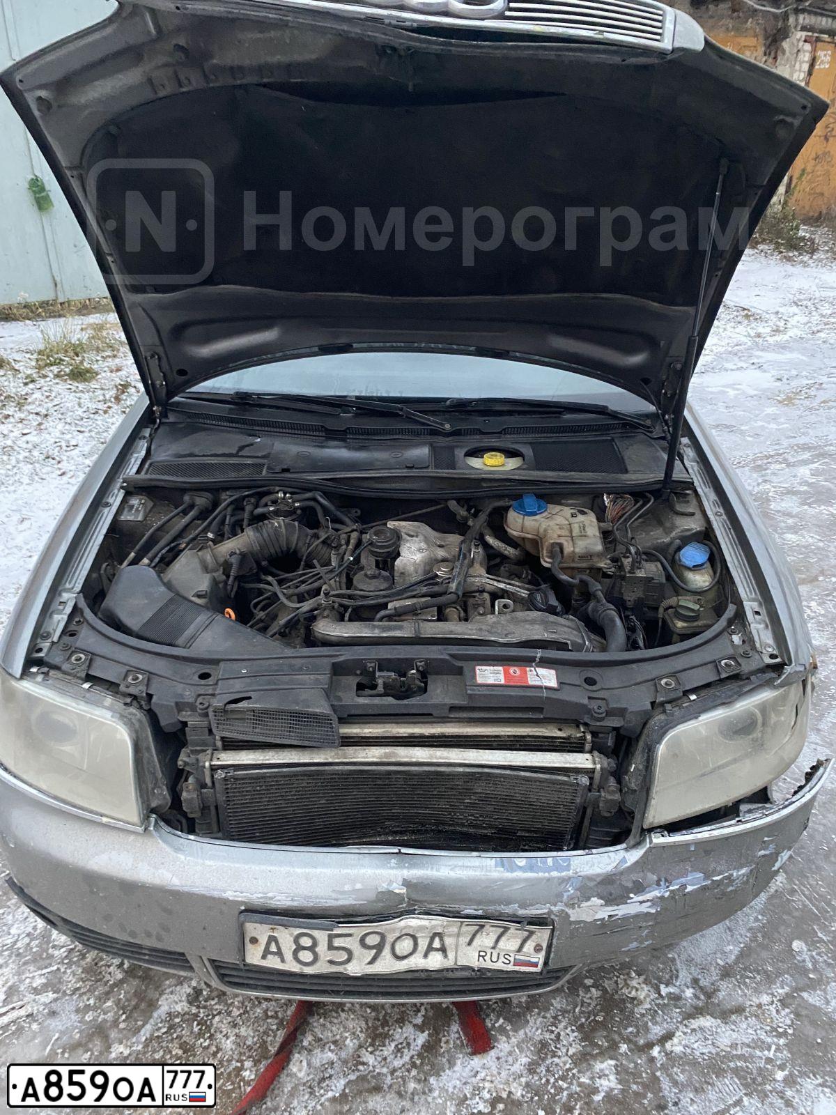 Фото автомобиля AUDI A6, 2002 — госномер О791ОМ32. Цвет: СЕРЫЙ